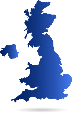 Map of the United Kingdom, covered by a single authorisation